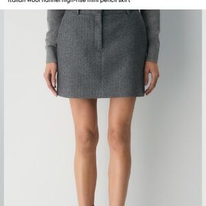 Aritzia chisel skirt 2